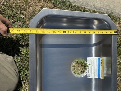 Moen GS18195B 1800 Series 23.5-inch 18 Gauge Undermount Single Bowl Stainless Steel Kitchen Sink