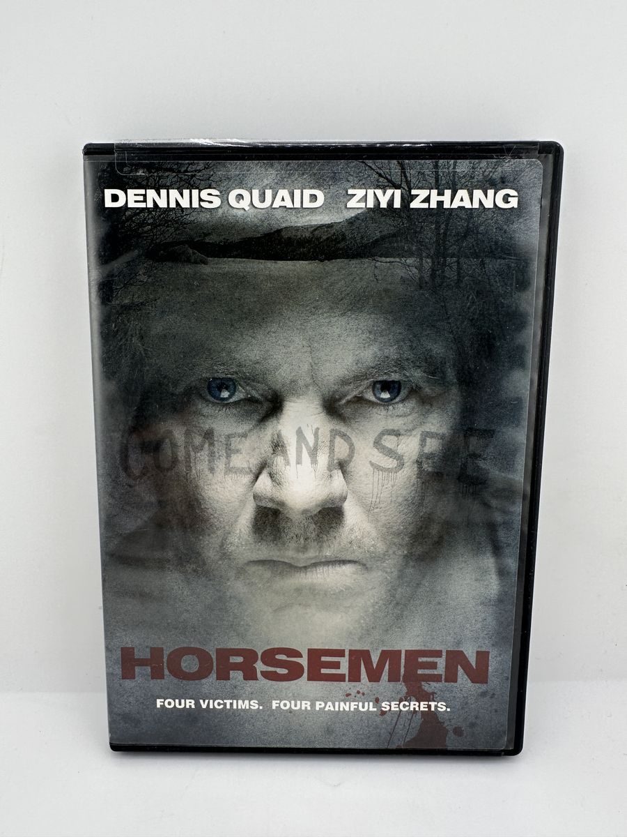 Horsemen DVD 2009 Dennis Quaid Ziyi Zhang Horror Crime Thriller Widescreen