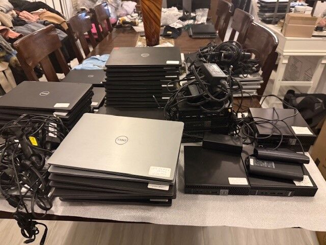 Lot of 26 dell laptop