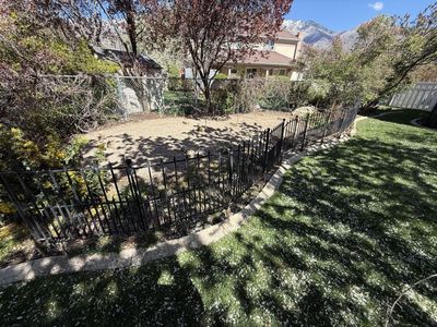 Metal Garden Fence