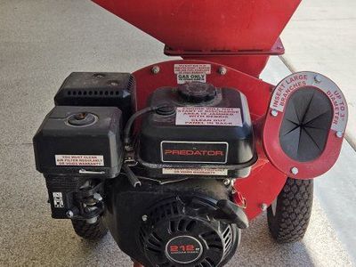 Predator 212cc Chipper Shredder with Heavy Duty Steel Blades