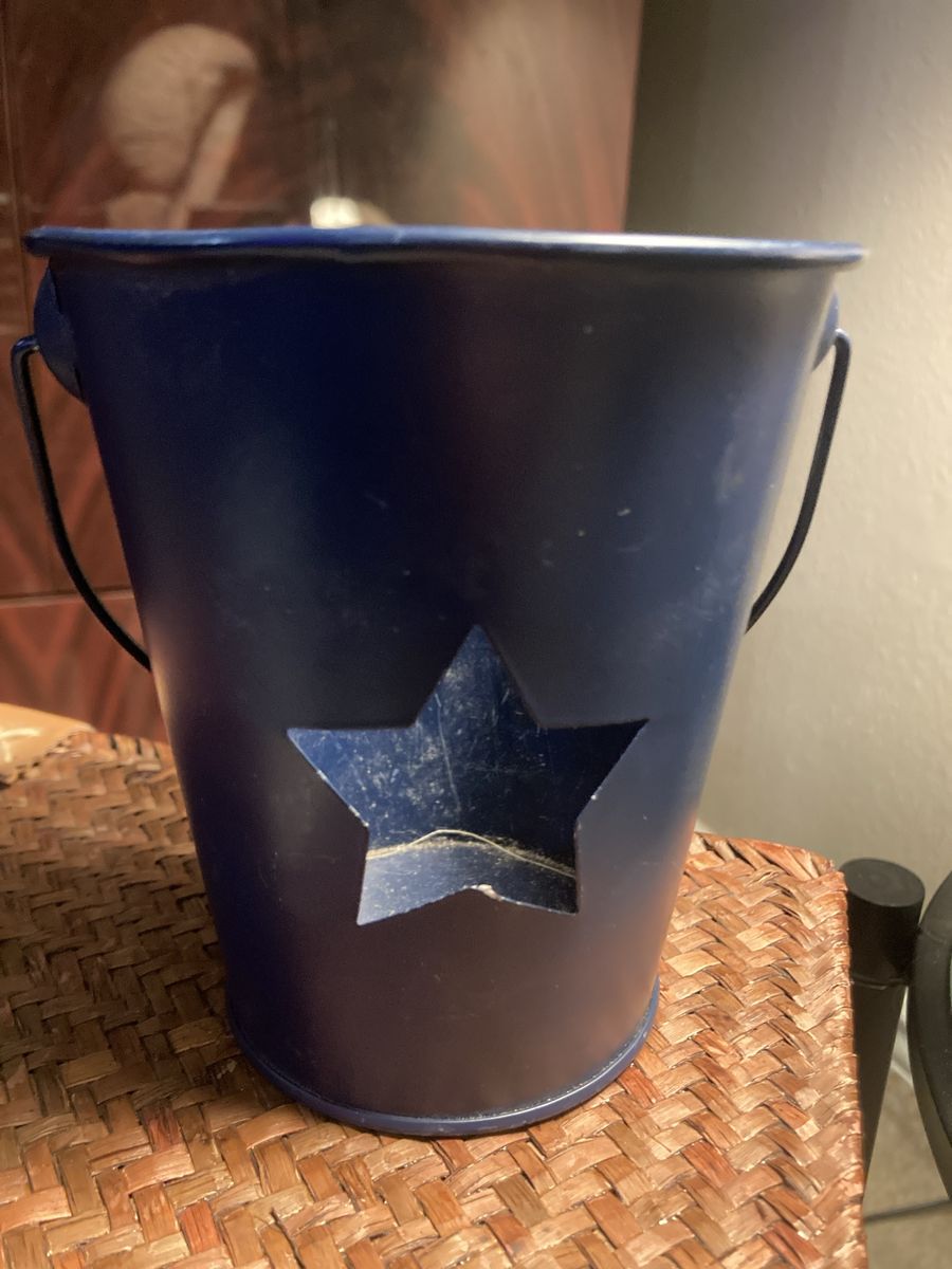 Red white blue home decor