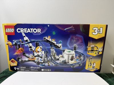 Lego Space Roller Coaster - 31142 - Factory Sealed With Slight Box Damage