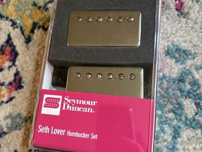 Seymour Duncan Seth Lover PAF pickup set humbucker guitar