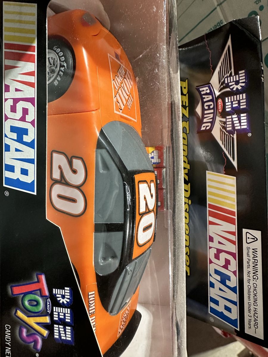 PEZ Candy NASCAR Racing #20 Home Depot Car Dispenser - New in Package