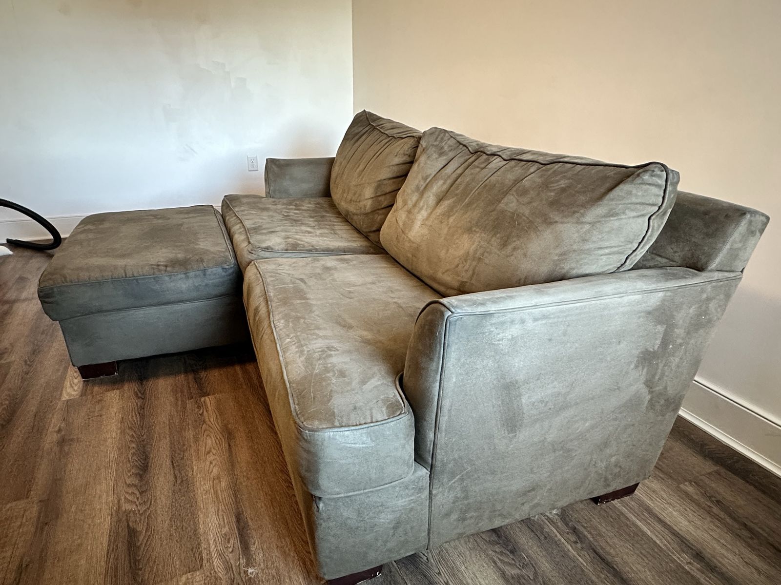 Used Pullout Couch Sofa with Full Mattress - Free to Good Home