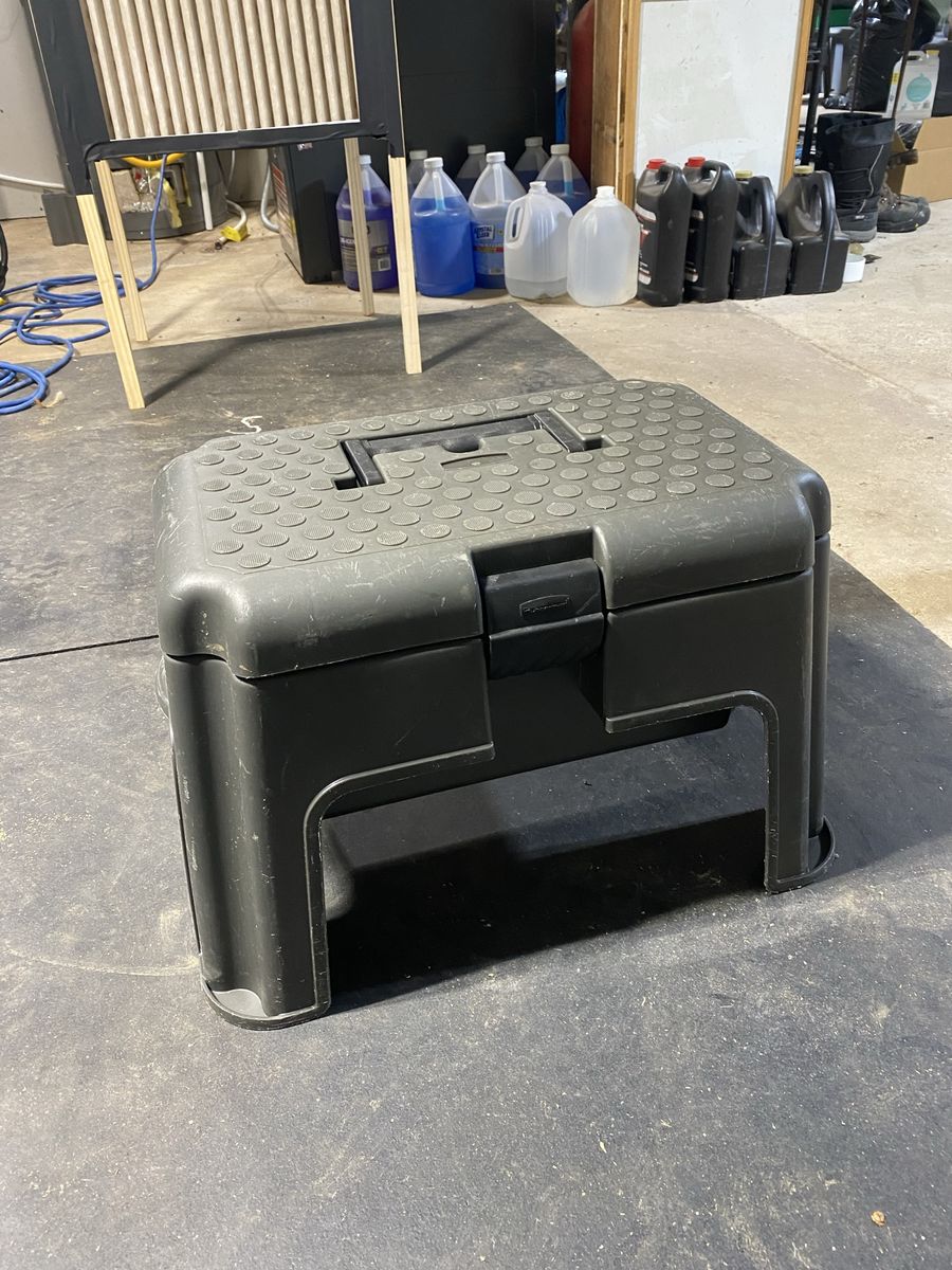 Step Stool with Storage