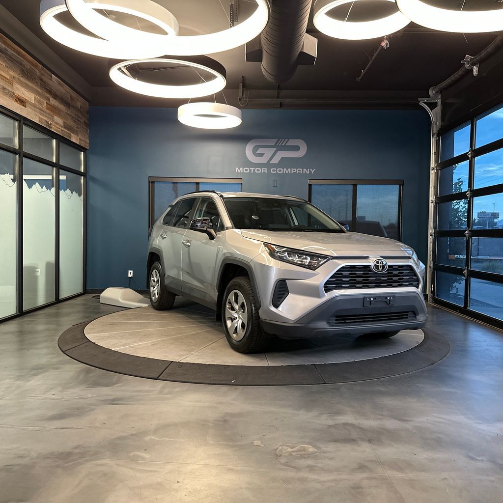 2021 Toyota RAV4 LE — rebuilt & branded title, 16% below market
