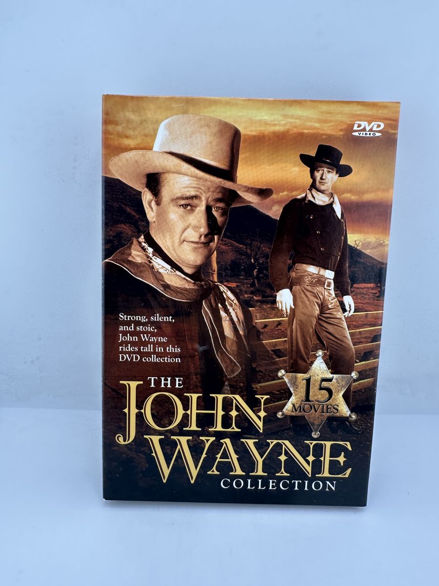 John Wayne Collection 15 Movies 5 DVD Set Western Classics Box Set