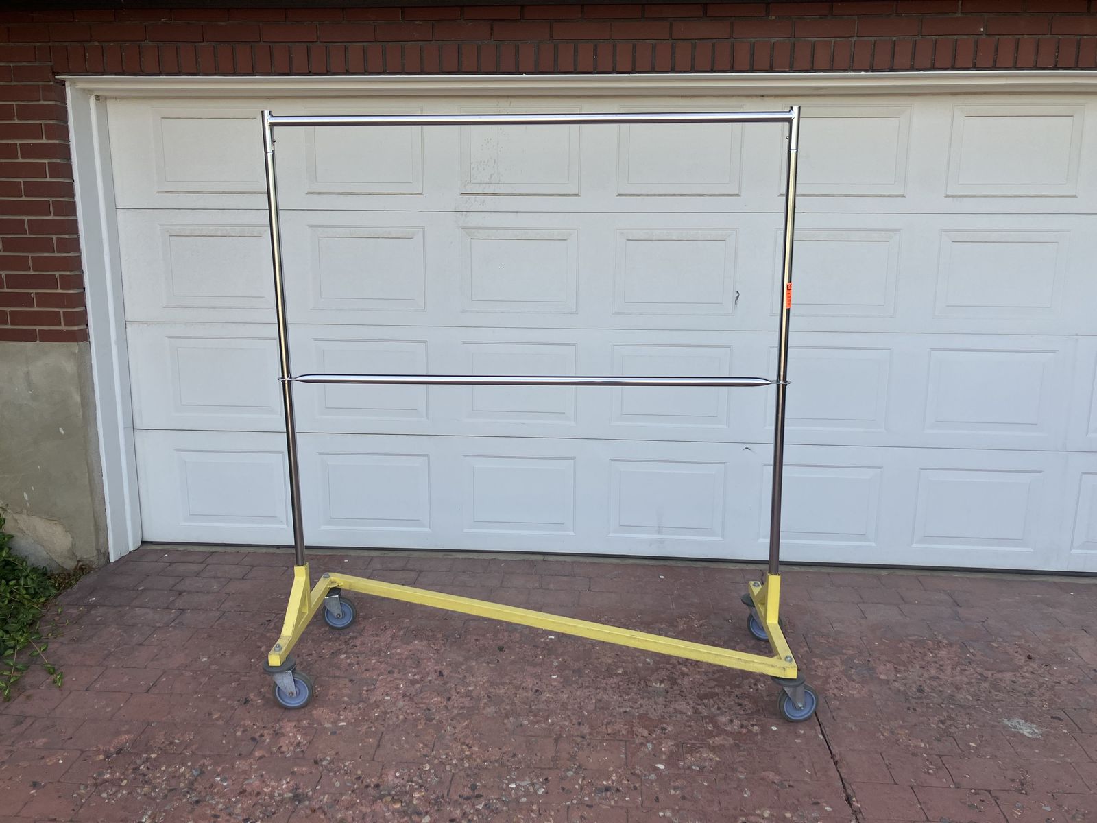 Rolling Clothing Rack- Commercial Grade