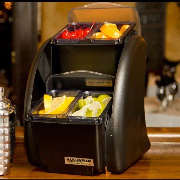 Brand New 4 Tray Condiment Station