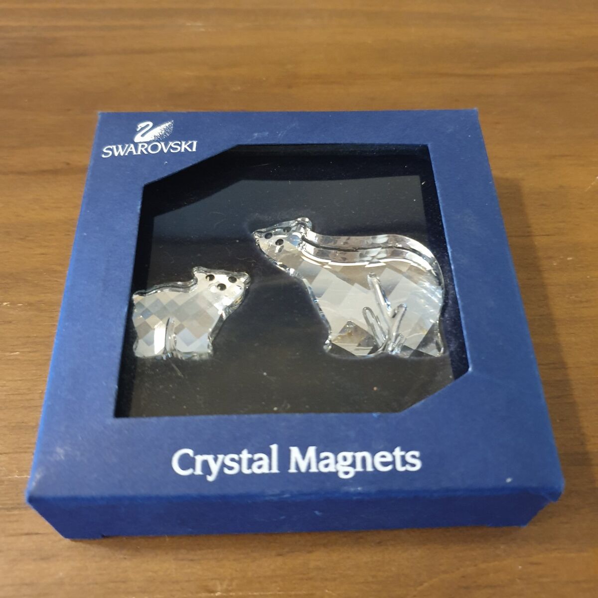 Swarovski Crystal Magnets Polar Bears