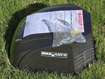 MAXXAIR II Deluxe Large RV Black Vent Cover 00-933082