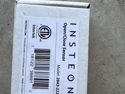 INSTEON Open/Close Sensor Model 2843-222 - Smart Home Security Device