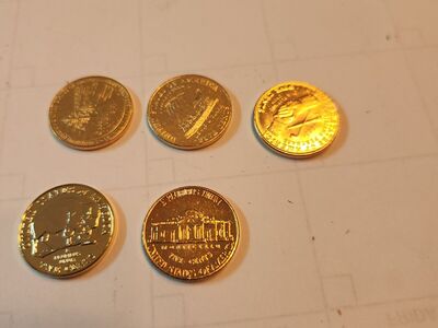 Golden westward nickels