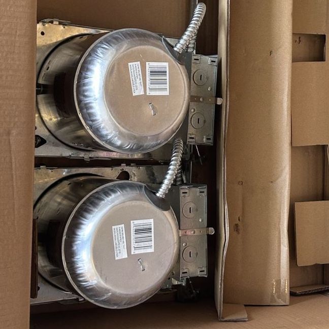 Commercial Electric H3 6-inch Recessed Downlight 2-Pack - New