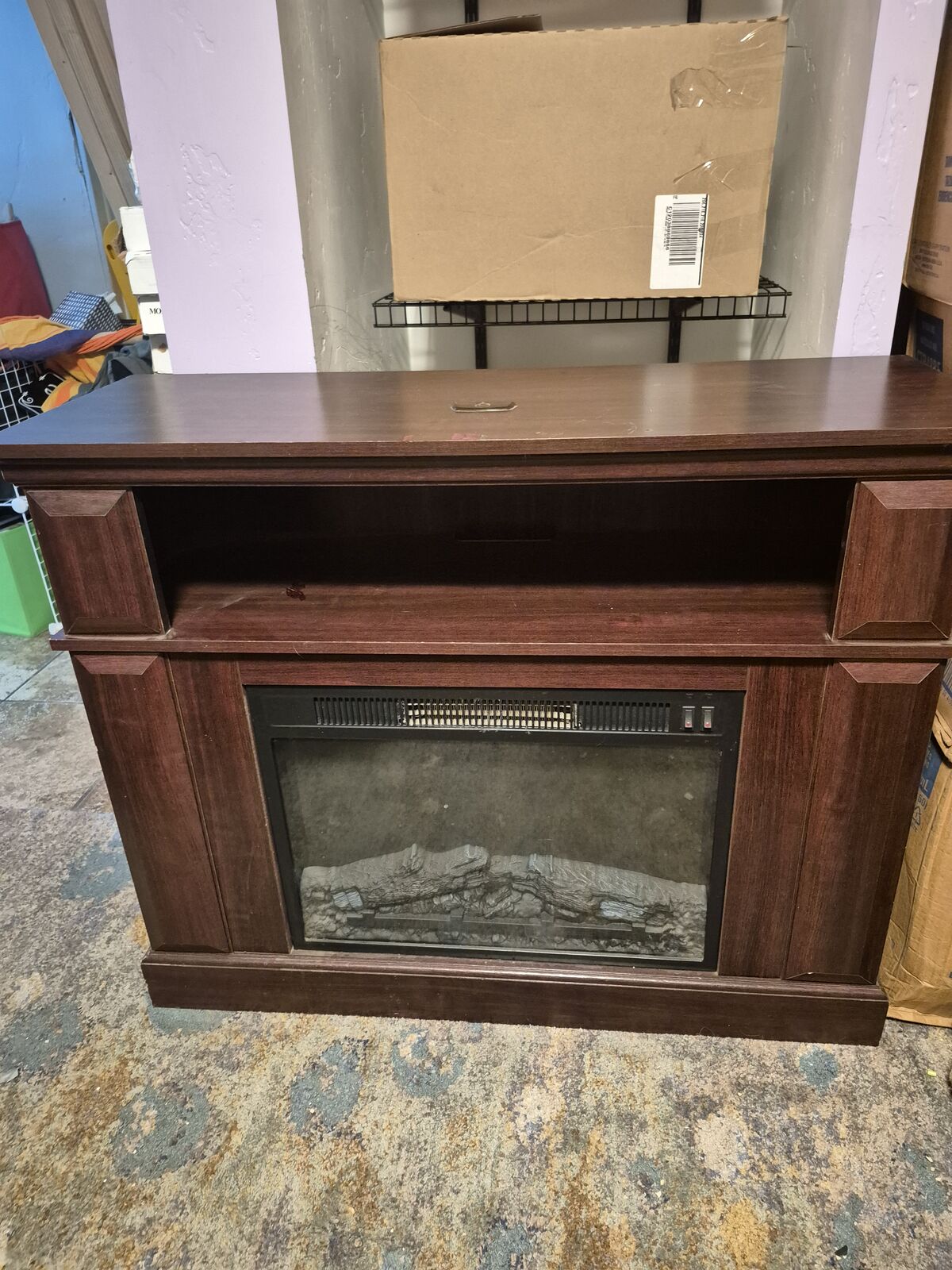Electric Fireplace/TV Cabinet