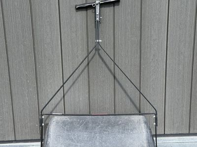 Heavy-Duty Manual Sod Roller - Gray Yard & Garden Tool