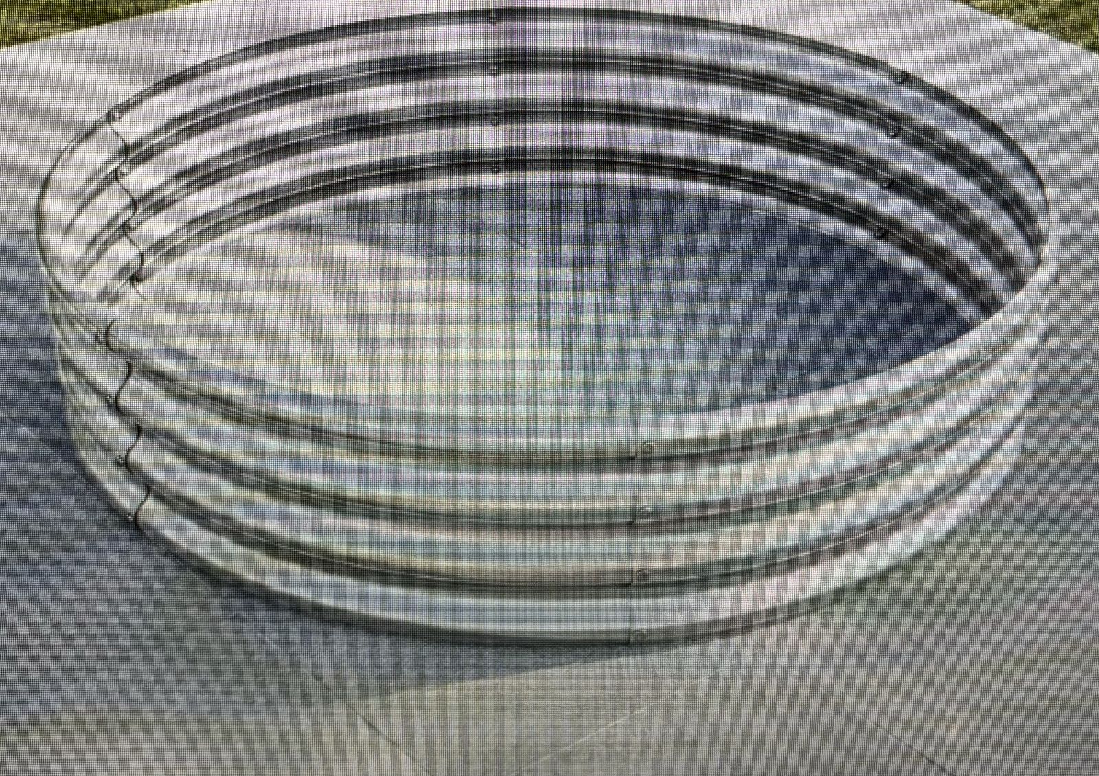 Raised Garden Bed 5x5x1 Galvanized Steel