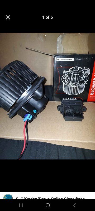 New HVAC Blower Motor & Resistor Kit for 2011-2016 Mini Cooper Countryman (2 Pcs Front)