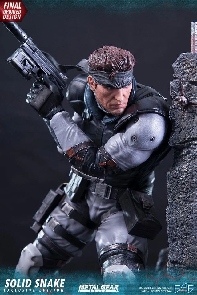 Solid Snake First4Figures Statue (Exclusive Edition)