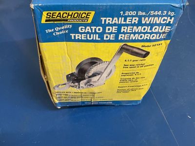 Seachoice 52191 Boat Trailer Winch 1200 Lb