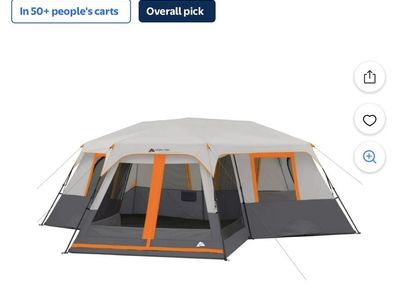 12 person 3 room instant tent