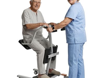 Patient Transfer Chair Mobility Aid Sit-to-Stand Assist Device. New
