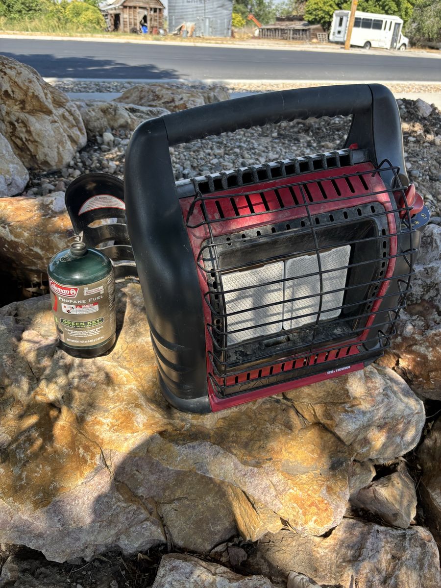 Potable propane heater