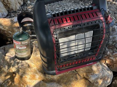 Potable propane heater