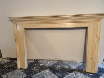Fireplace Mantel - Natural Fireplace Surround - Classic Design