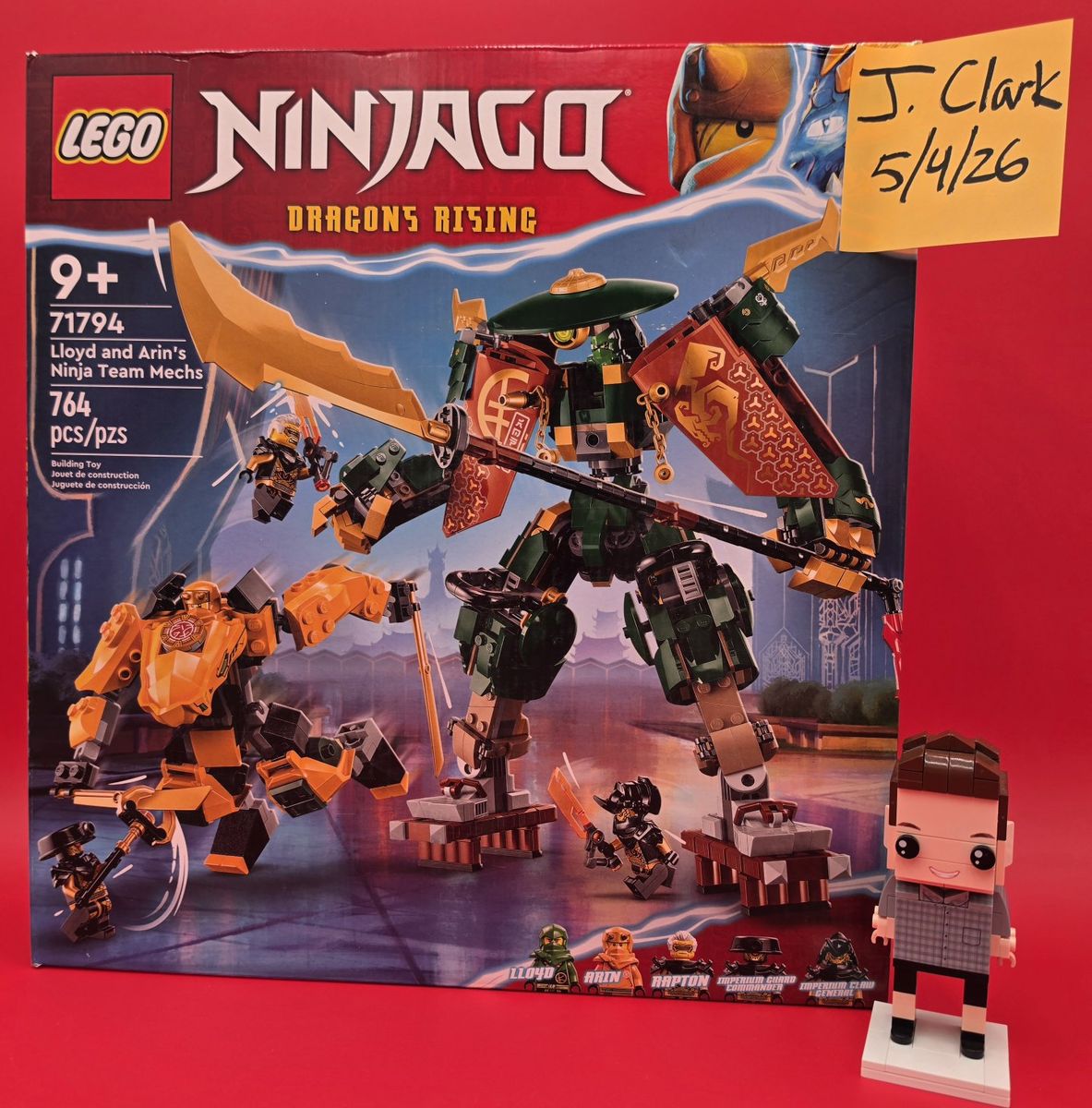 LEGO Ninjago Set 71794 - Lloyd and Arin's Ninja Team Mechs (RETIRED 2024)