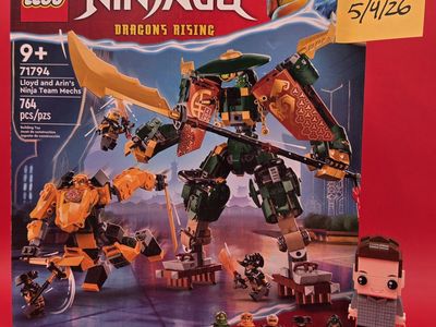LEGO Ninjago Set 71794 - Lloyd and Arin's Ninja Team Mechs (RETIRED 2024)