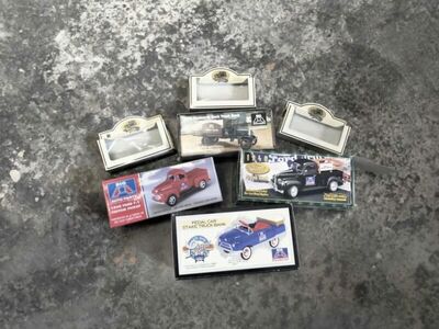 Lot Of 7 Vintage Car Boxes For Collectors