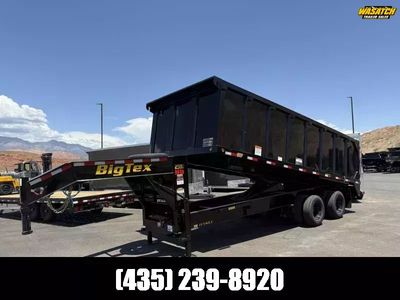 2026 Big Tex Trailers 8.5X20 25K 25DU GN Dump Trai