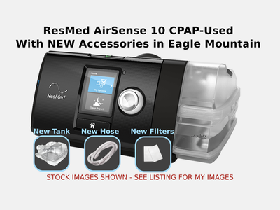 ResMed Airsense 10 CPAP With New accessories