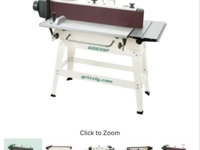 Grizzly G0839P Polar Bear Series 6" x 79" Edge Sander
