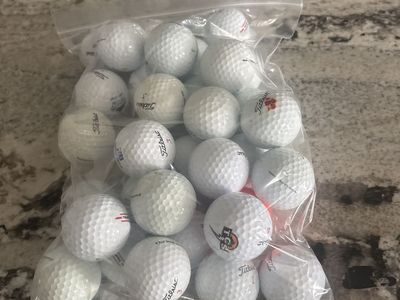 34 Used Titleist Golf Balls