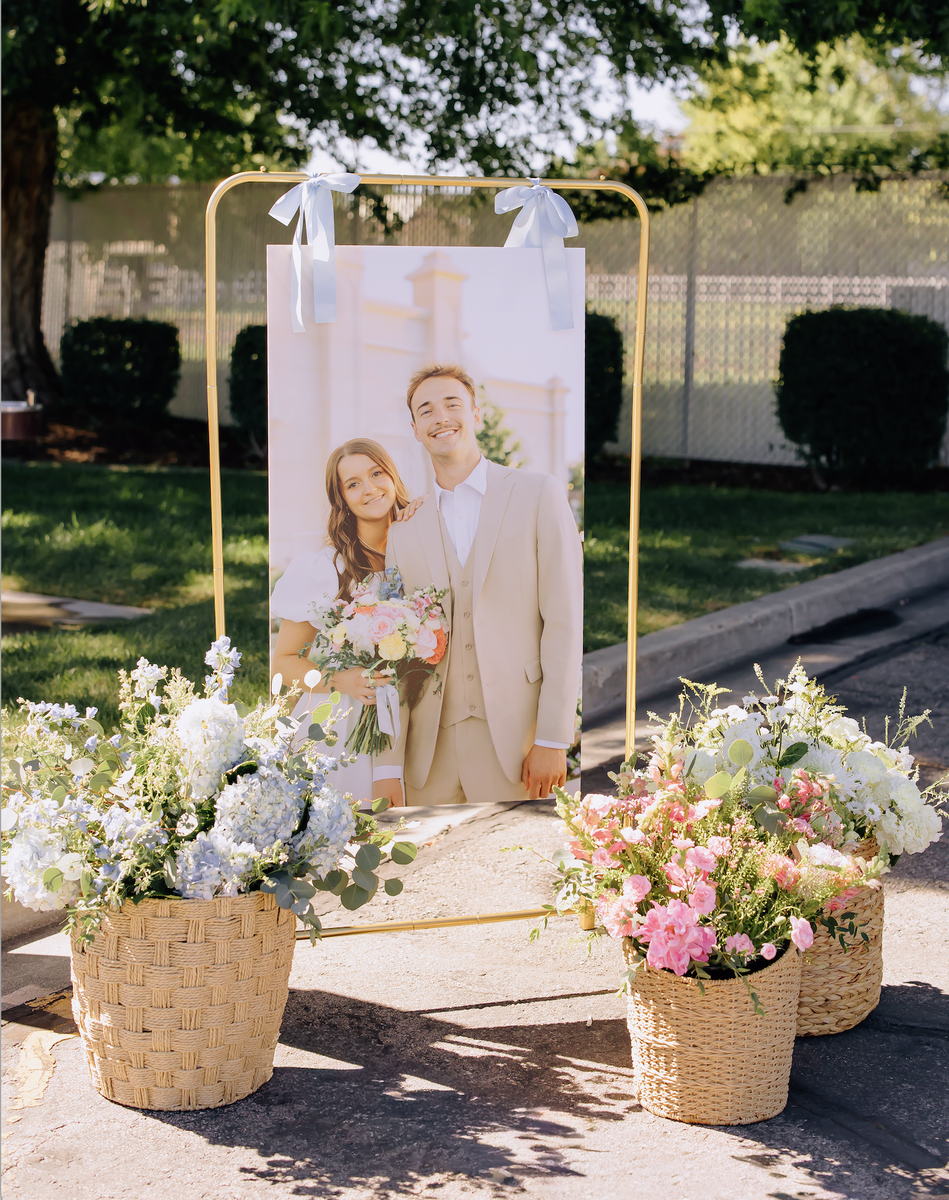 6 Wicker Baskets – Various Sizes (Great for Weddings/Events)