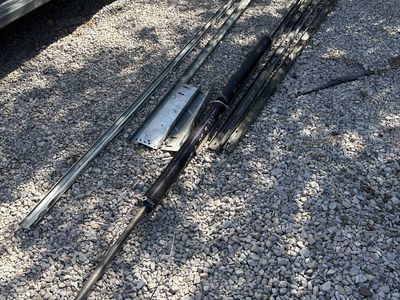 Used Garage Door Springs & Torsion Bar Set for 15ft Door - Includes Tracks