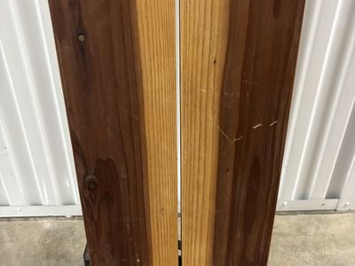 2 Cedar Plank Boards shelf Rustic Wood for Decor