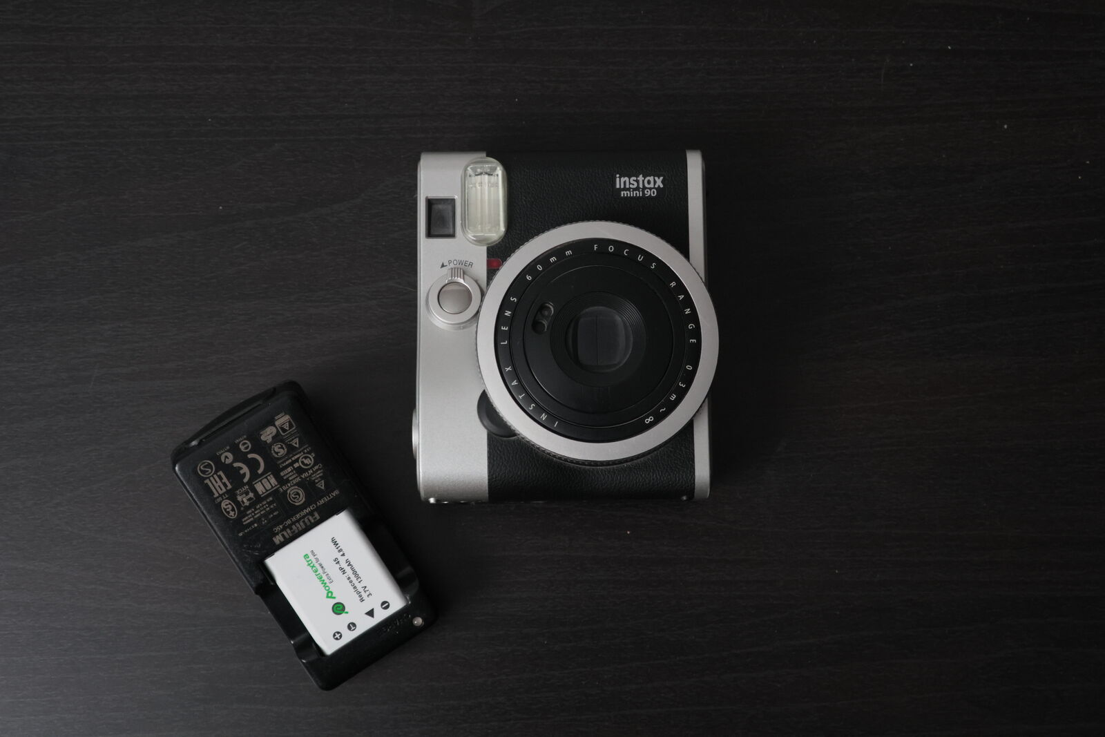 Fujifilm Instax Mini 90 w/ 2 batteries - Tested, working