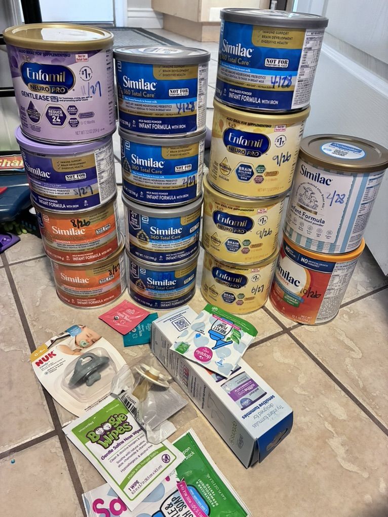 Baby Formulas Similac & Enfamils