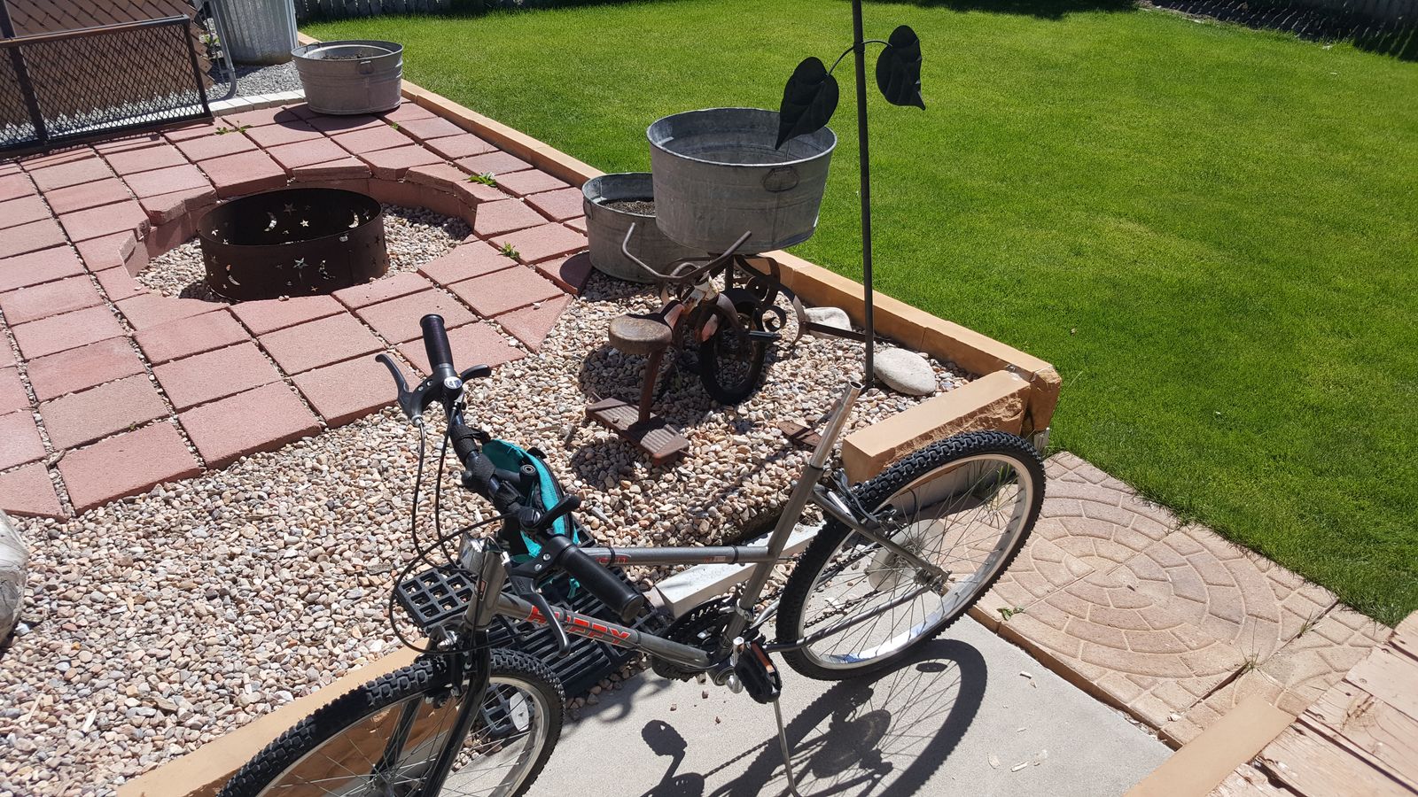 Fire Pit materials come and haul them away