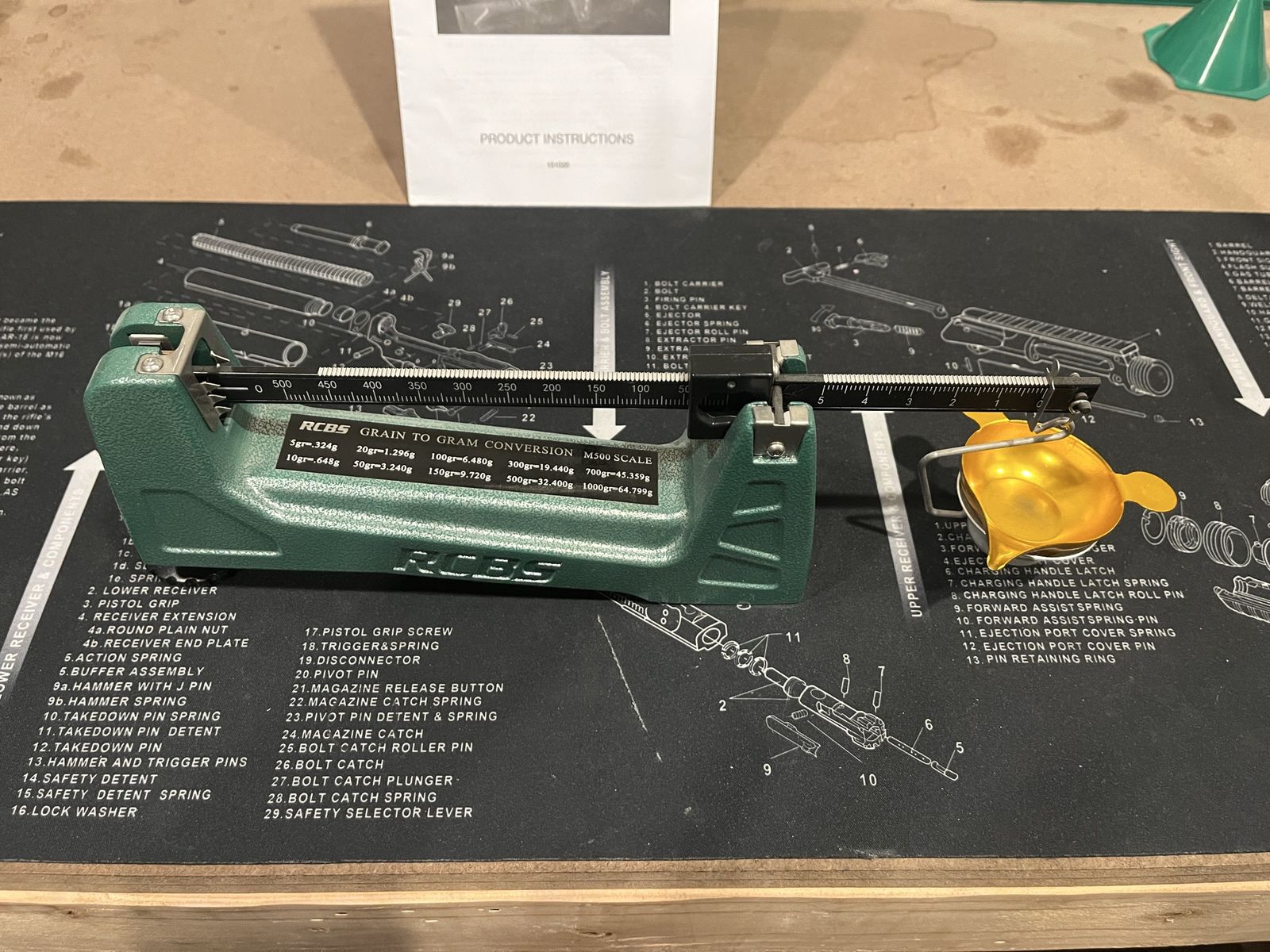 RCBS M500 Beam Scale