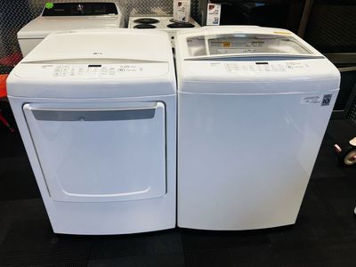 Lg Hydro Shield Electric Top Load Set