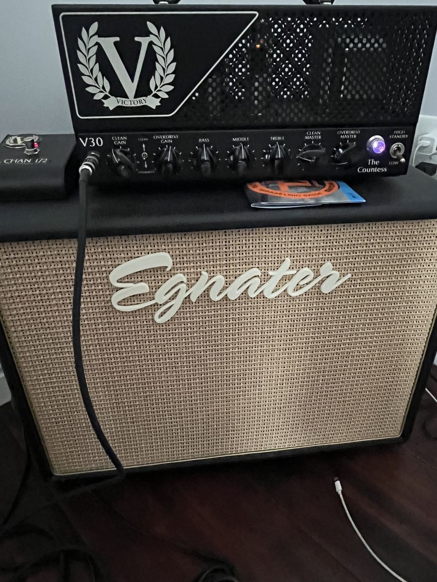 Victory lunchbox tube amp & cabinet
