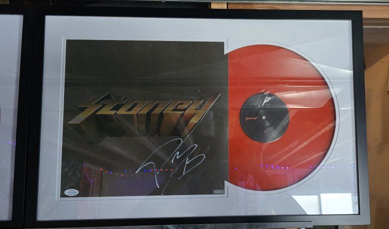 Post Malone Signed Stoney Album