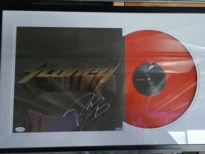 Post Malone Signed Stoney Album
