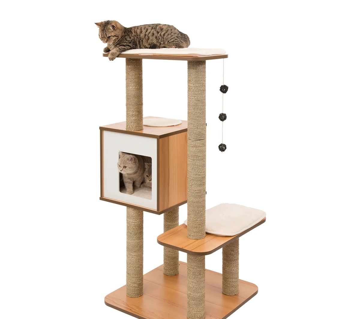 Catit Vesper High Base Cat Tree, Walnut 1559112 #84037